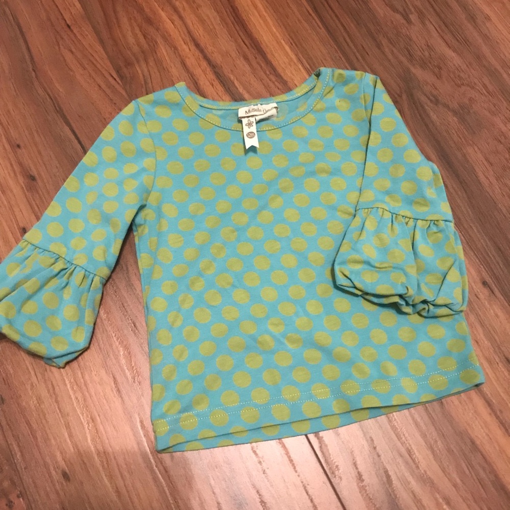 Matilda Jane Ruffle Sleeve Top